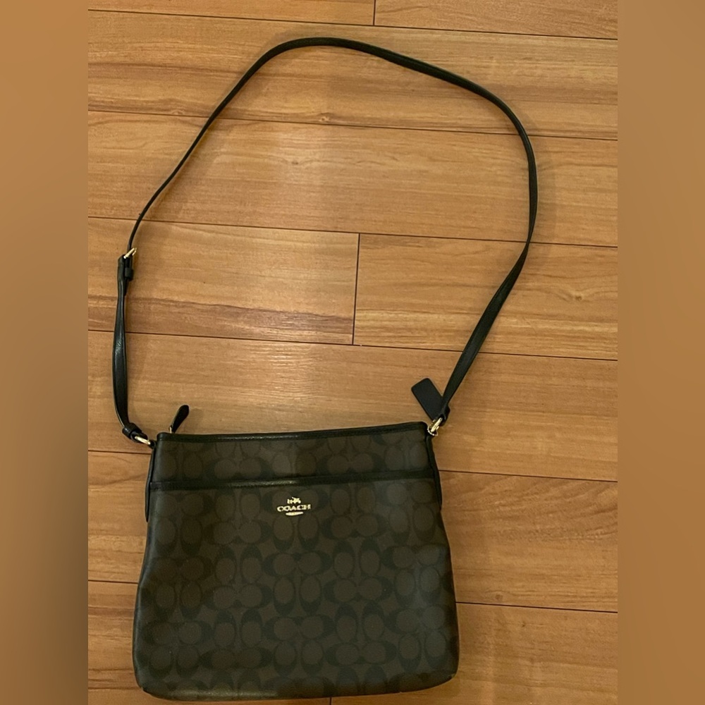 Coach messenger bag - brown
